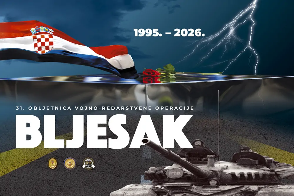 Program obilježavanja 31. obljetnice VRO Bljesak u Okučanima 
