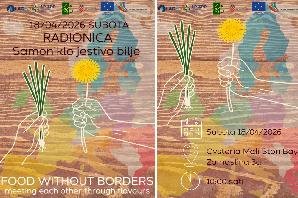 Radionica prepoznavanja i pripreme samoniklog jestivog bilja u organizaciji LAG-a 5